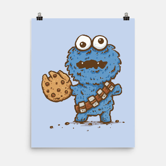 Don't Feed The Wookiee Monster-None-Matte-Poster-kg07