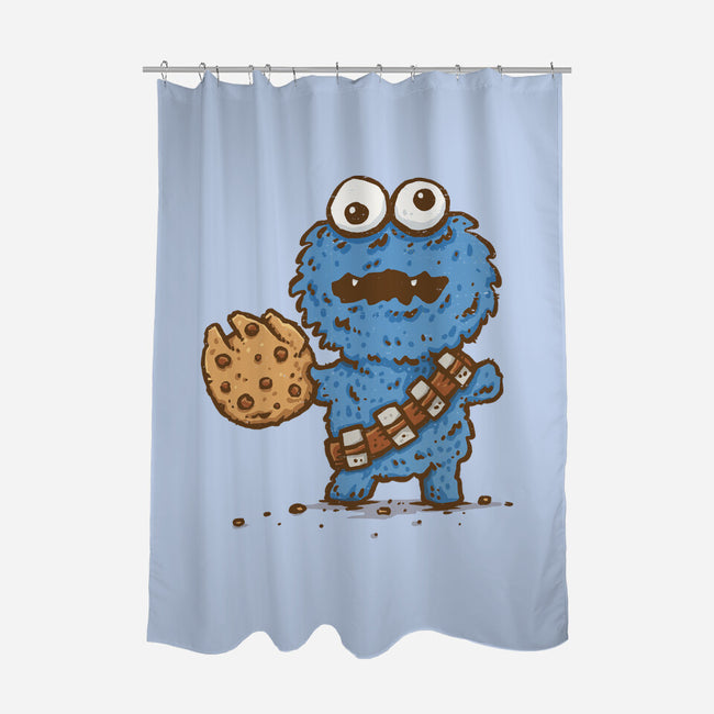 Don't Feed The Wookiee Monster-None-Polyester-Shower Curtain-kg07