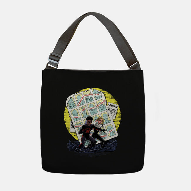 Days Of Spider Past-None-Adjustable Tote-Bag-zascanauta