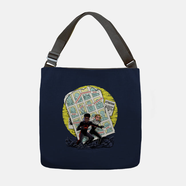 Days Of Spider Past-None-Adjustable Tote-Bag-zascanauta