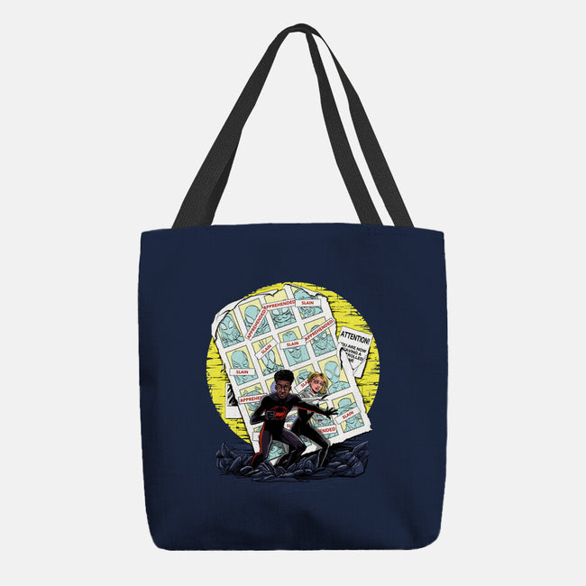 Days Of Spider Past-None-Basic Tote-Bag-zascanauta