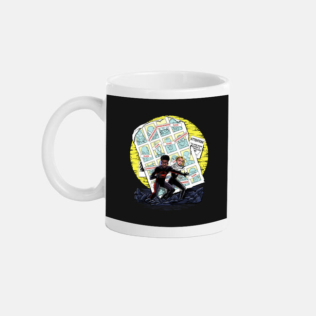 Days Of Spider Past-None-Mug-Drinkware-zascanauta