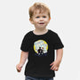 Days Of Spider Past-Baby-Basic-Tee-zascanauta