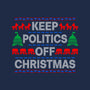 Keep Politics Off Christmas-None-Adjustable Tote-Bag-Boggs Nicolas