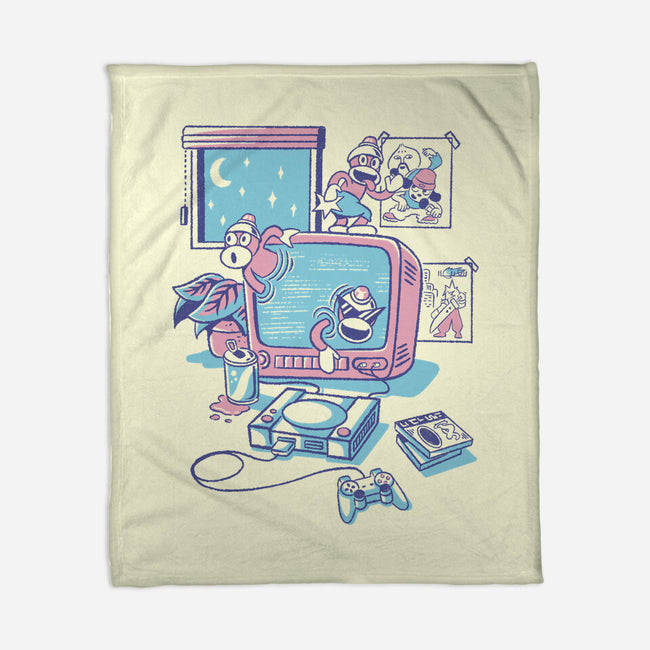 Carefree Days-None-Fleece-Blanket-Henrique Torres