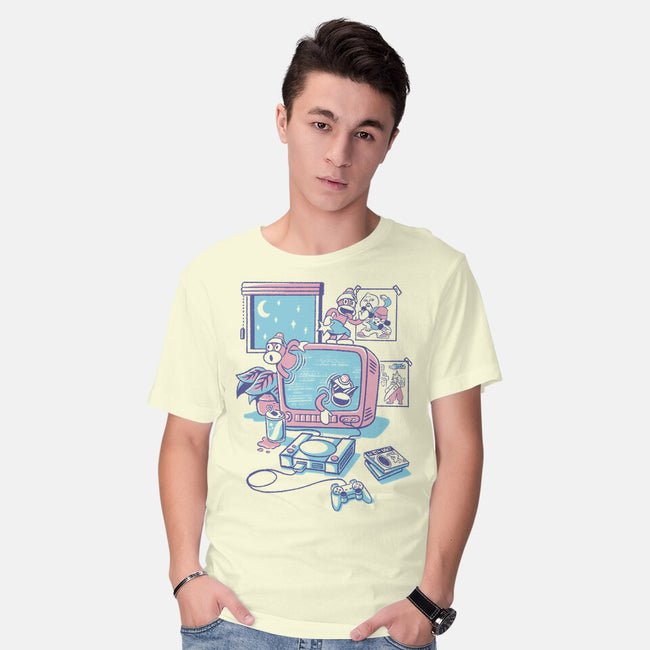 Carefree Days-Mens-Basic-Tee-Henrique Torres