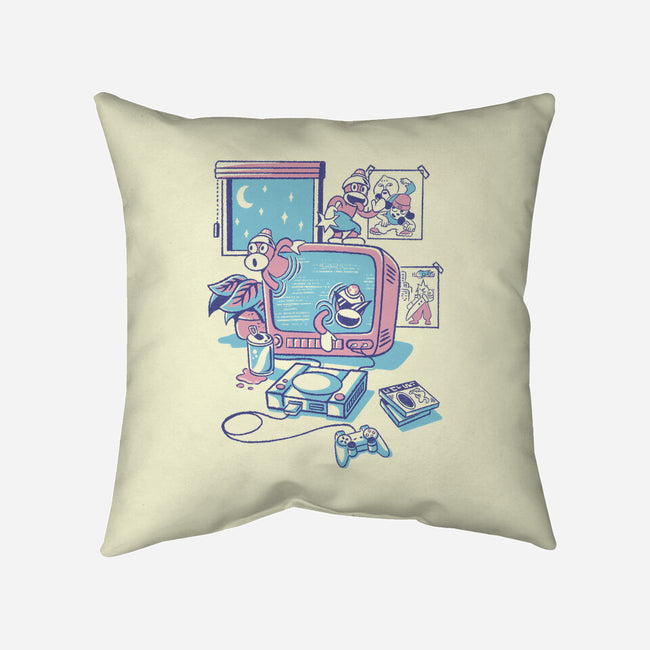 Carefree Days-None-Removable Cover w Insert-Throw Pillow-Henrique Torres