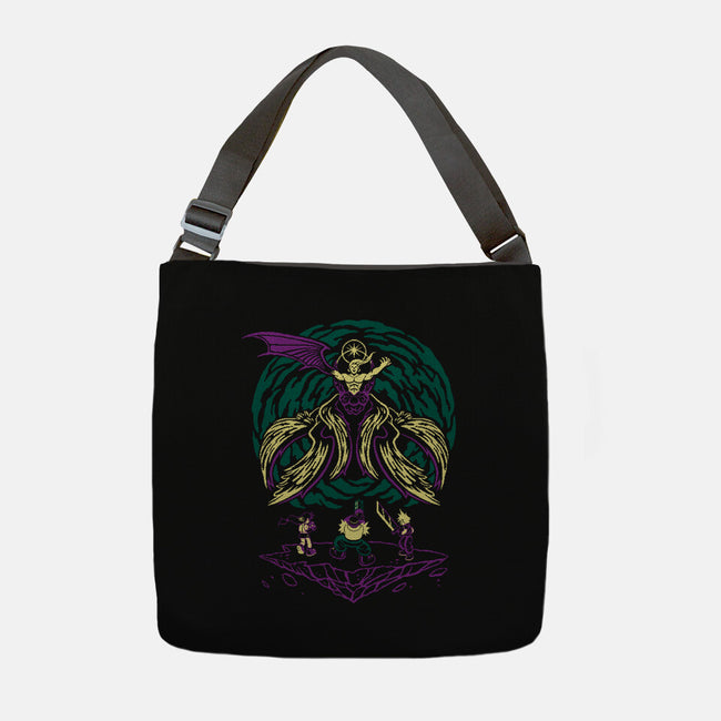 Fate Of The Planet-None-Adjustable Tote-Bag-Henrique Torres