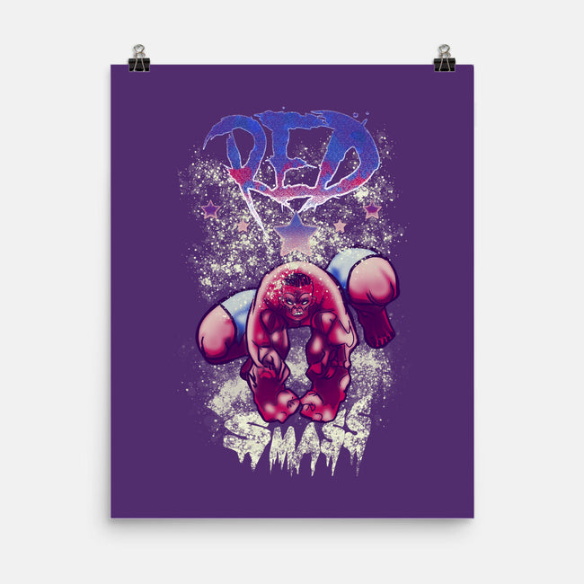 Red Smass-None-Matte-Poster-Samuel