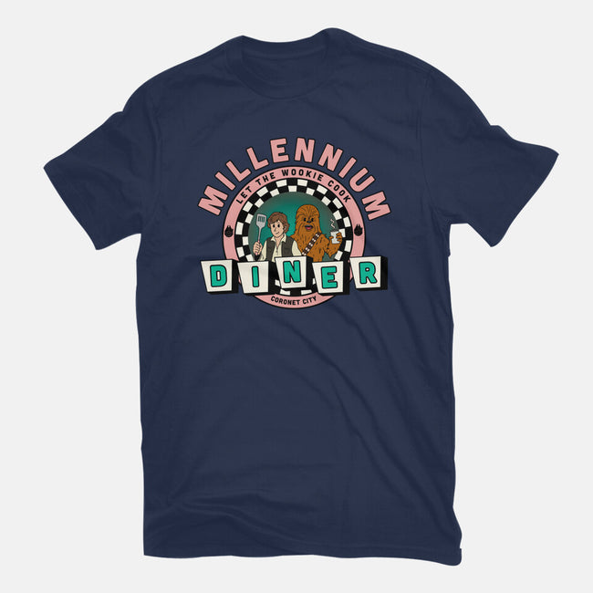 Millennium Diner-Unisex-Basic-Tee-milasneeze