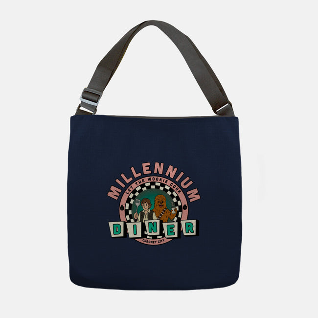 Millennium Diner-None-Adjustable Tote-Bag-milasneeze