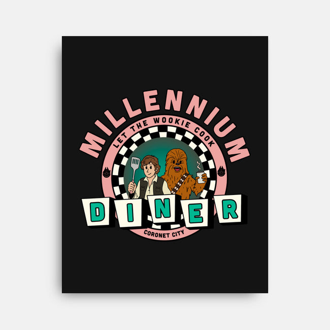 Millennium Diner-None-Stretched-Canvas-milasneeze