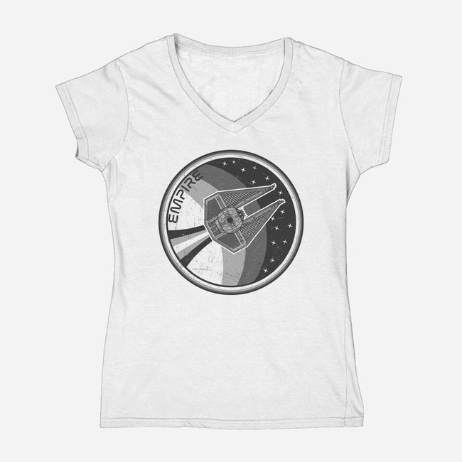 Empire-Womens-V-Neck-Tee-CarloJ1956