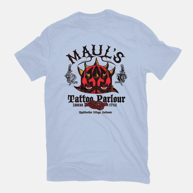 Maul's Tattoo Parlour-Womens-Basic-Tee-Arinesart