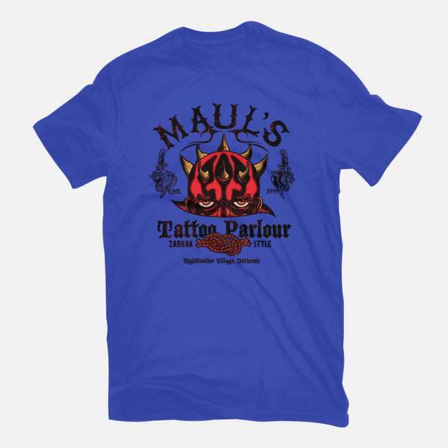 Maul's Tattoo Parlour-Womens-Basic-Tee-Arinesart