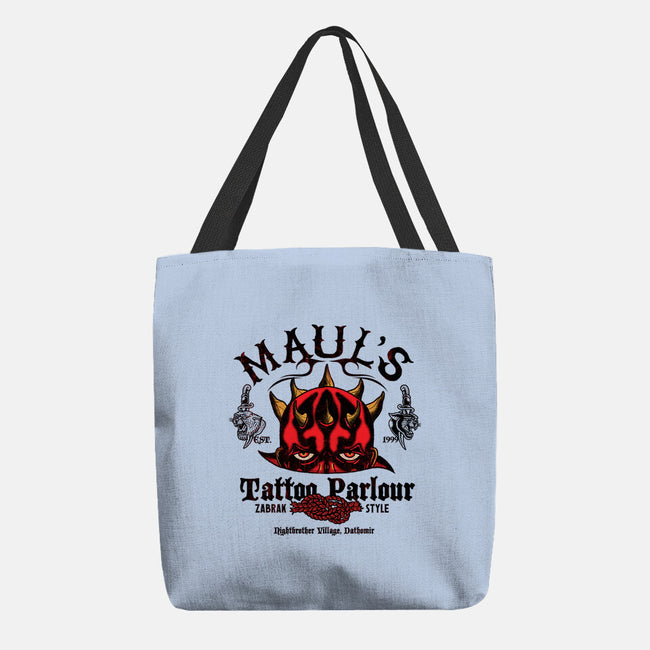 Maul's Tattoo Parlour-None-Basic Tote-Bag-Arinesart