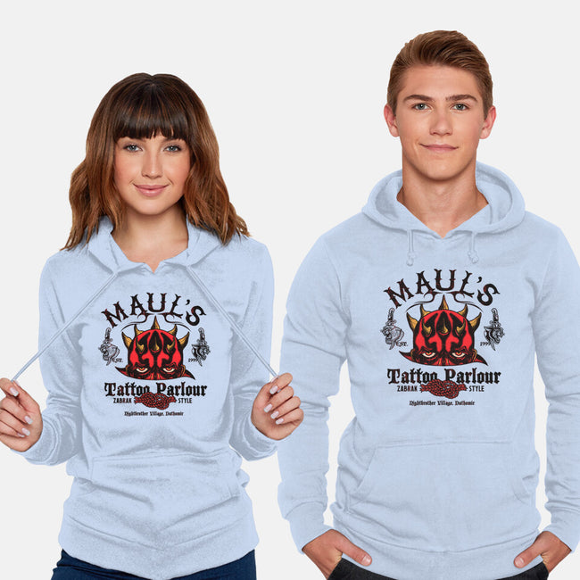 Maul's Tattoo Parlour-Unisex-Pullover-Sweatshirt-Arinesart