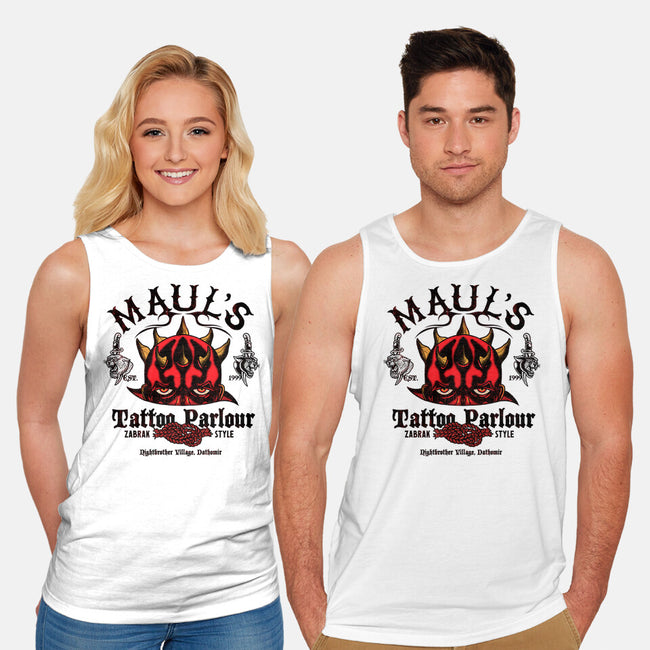 Maul's Tattoo Parlour-Unisex-Basic-Tank-Arinesart