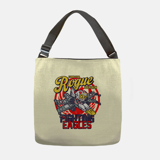 Fighting Eagles-None-Adjustable Tote-Bag-Arinesart