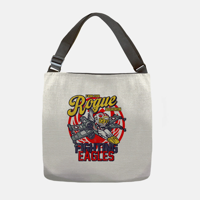 Fighting Eagles-None-Adjustable Tote-Bag-Arinesart