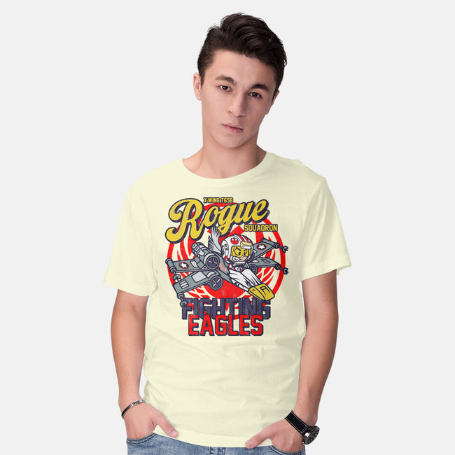 Fighting Eagles-Mens-Basic-Tee-Arinesart