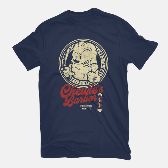 Chewie's Barber Shop-Mens-Heavyweight-Tee-Arinesart