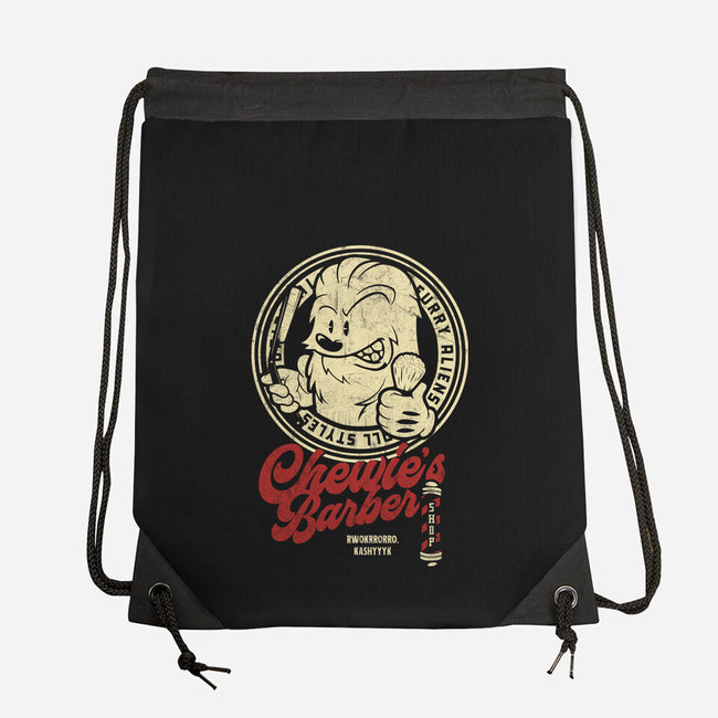 Chewie's Barber Shop-None-Drawstring-Bag-Arinesart