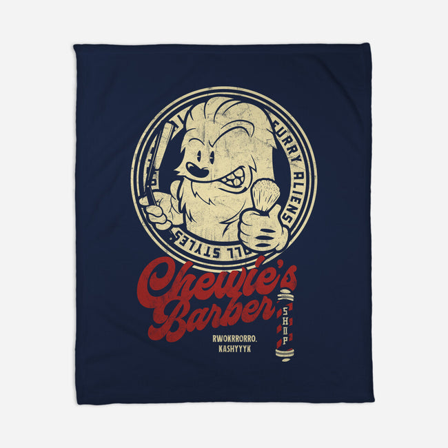 Chewie's Barber Shop-None-Fleece-Blanket-Arinesart