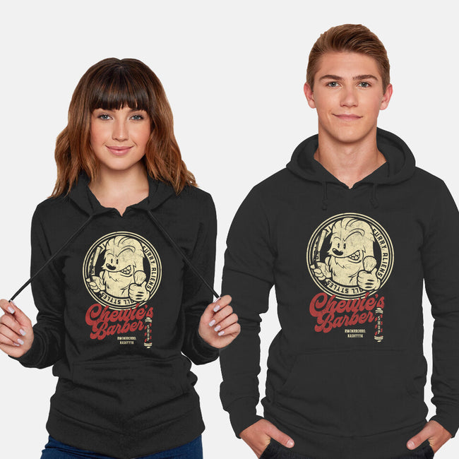 Chewie's Barber Shop-Unisex-Pullover-Sweatshirt-Arinesart