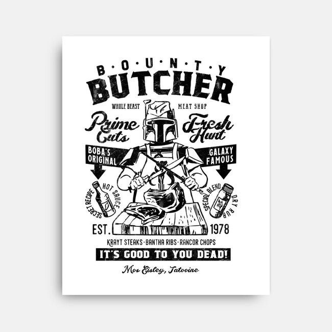 Bounty Butcher-None-Stretched-Canvas-Arinesart