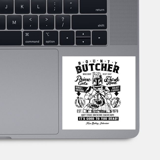 Bounty Butcher-None-Glossy-Sticker-Arinesart