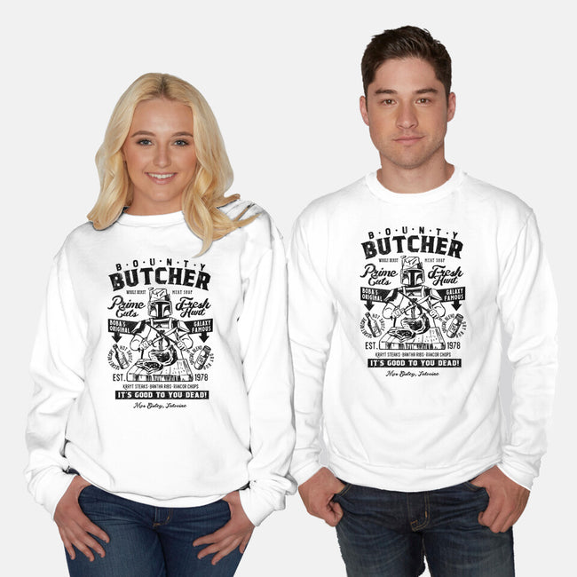 Bounty Butcher-Unisex-Crew Neck-Sweatshirt-Arinesart