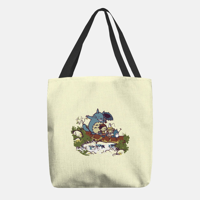 Neighbor And Friends-None-Basic Tote-Bag-Arinesart