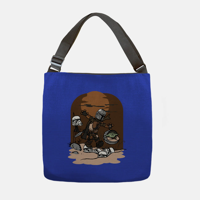 Mando And Grogu-None-Adjustable Tote-Bag-Arinesart