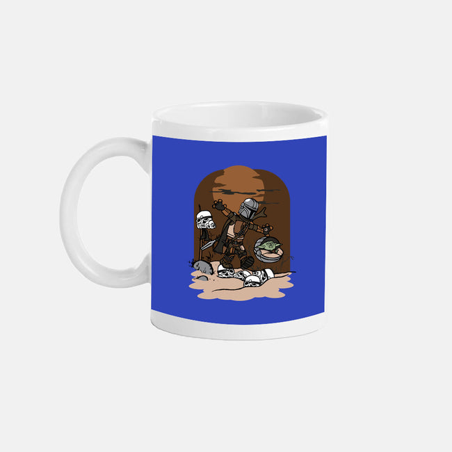 Mando And Grogu-None-Mug-Drinkware-Arinesart