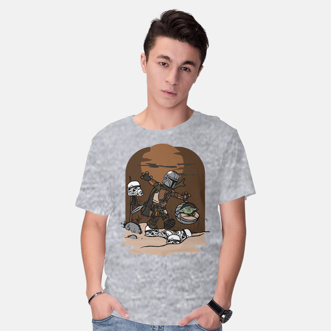 Mando And Grogu-Mens-Basic-Tee-Arinesart