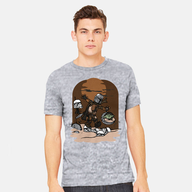 Mando And Grogu-Mens-Heavyweight-Tee-Arinesart