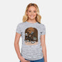 Mando And Grogu-Womens-Fitted-Tee-Arinesart