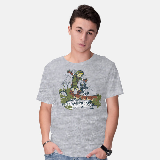 Link And Midna-Mens-Basic-Tee-Arinesart