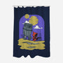 Jawa And Droid-None-Polyester-Shower Curtain-Arinesart