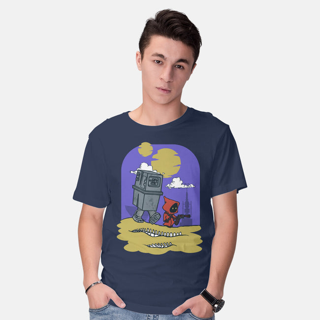 Jawa And Droid-Mens-Basic-Tee-Arinesart