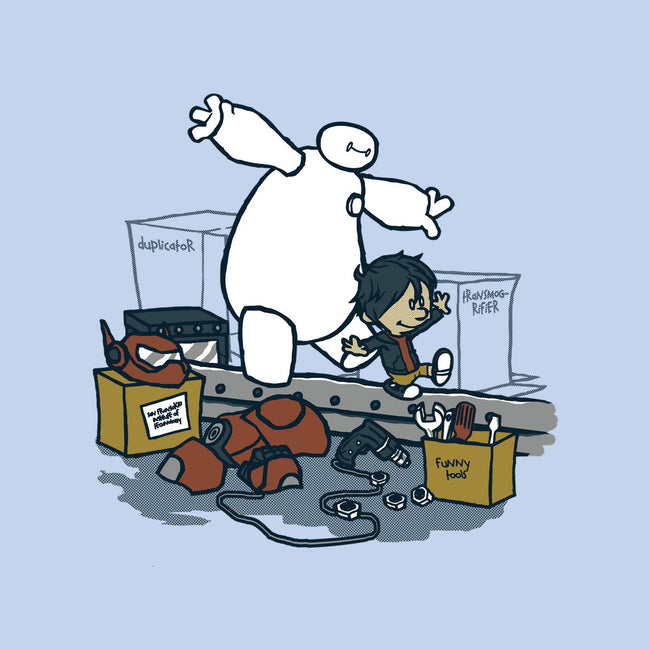 Hiro And Baymax-None-Fleece-Blanket-Arinesart