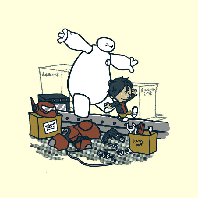 Hiro And Baymax-None-Basic Tote-Bag-Arinesart