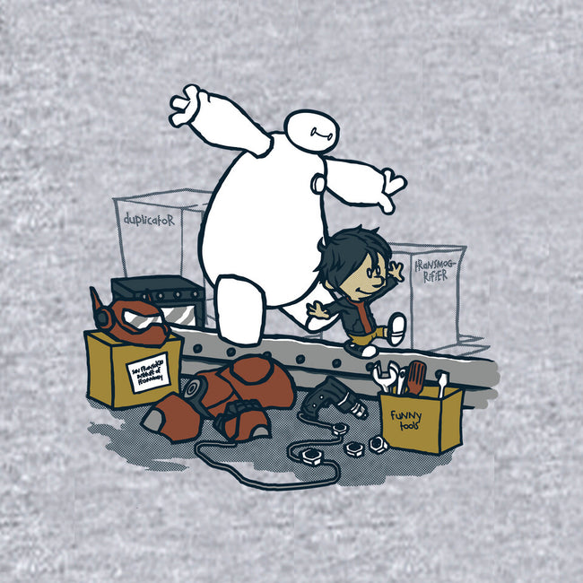 Hiro And Baymax-Baby-Basic-Tee-Arinesart