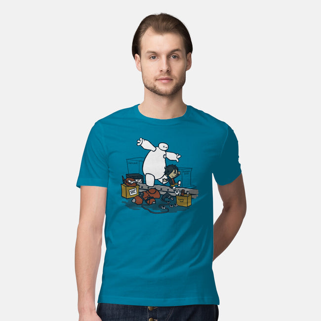 Hiro And Baymax-Mens-Premium-Tee-Arinesart