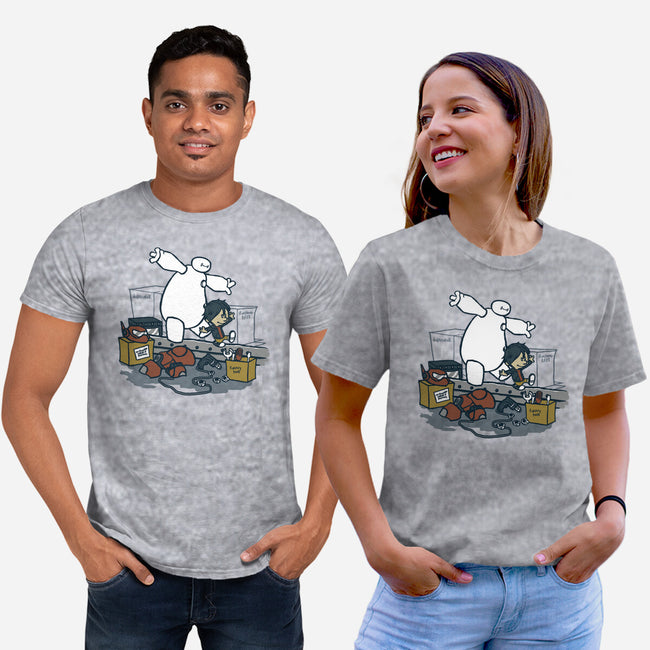 Hiro And Baymax-Unisex-Basic-Tee-Arinesart