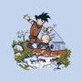 Goku And Krillin-Baby-Basic-Tee-Arinesart