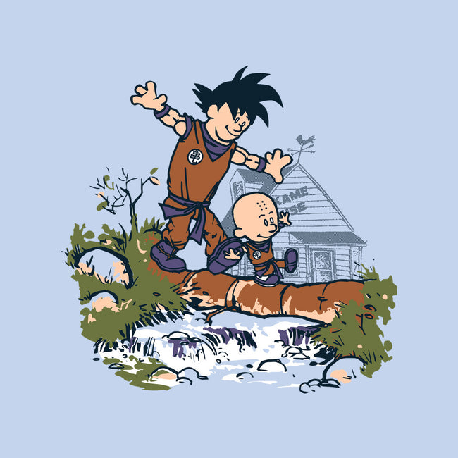 Goku And Krillin-None-Fleece-Blanket-Arinesart