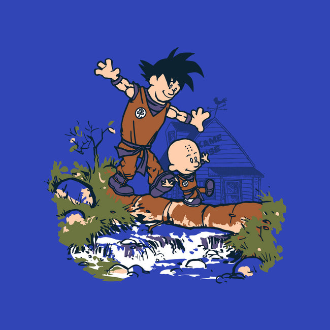 Goku And Krillin-Mens-Heavyweight-Tee-Arinesart