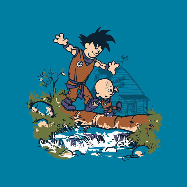 Goku And Krillin-Mens-Heavyweight-Tee-Arinesart